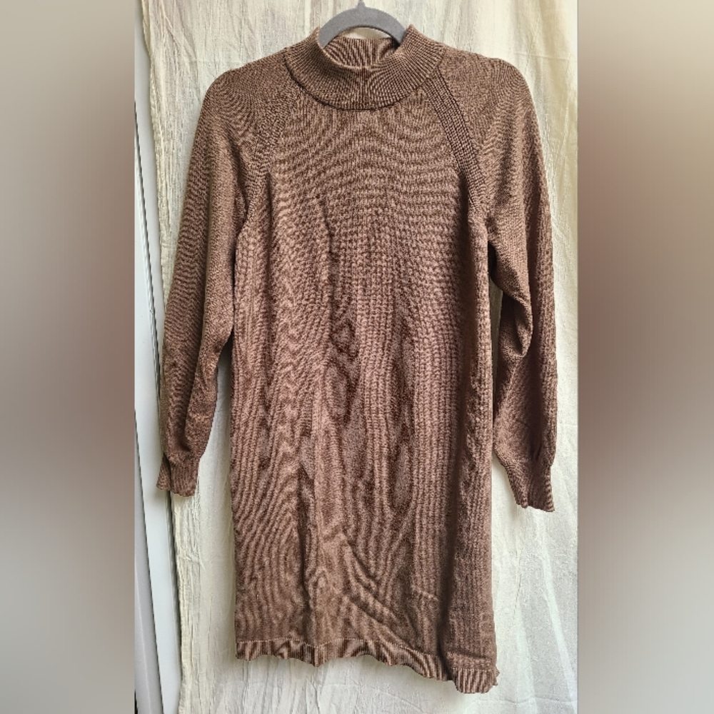 ROOTS Long Sleeve Mock Neck Sweater Dress